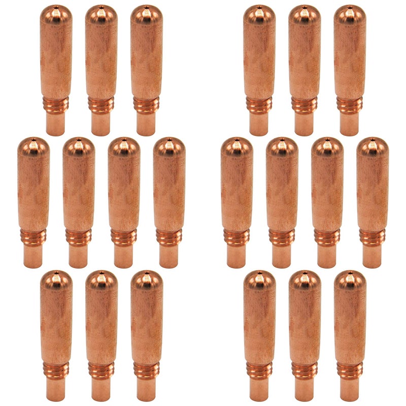 Zinger Mig Welding Contact Tips .030"(0.8mm) for Miller MDX Series MIG Gun,20PK Contact Tips .030" Use with Miller MDX Diffuser D-M100 or D-M250 - Image 1